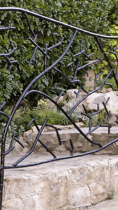 Garde-corps et escaliers en fer forgé à Mougins : fabrication sur mesure
