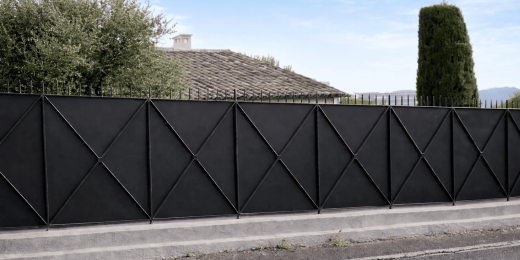 Clôture en fer forgé sur mesure à Cannes : artisan ferronnier depuis 30 ans